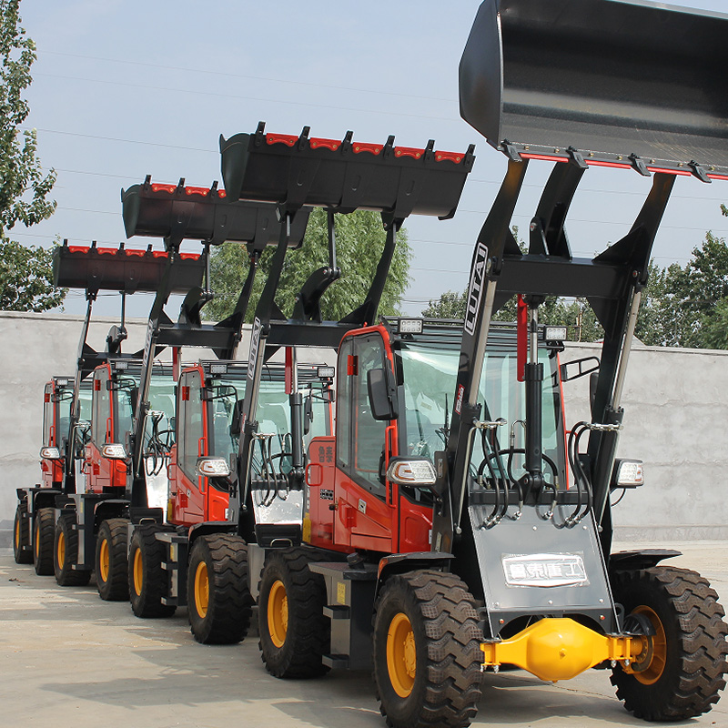 เครื่องจักรก่อสร้าง 20G รถตักล้อยาง Front End Loader 