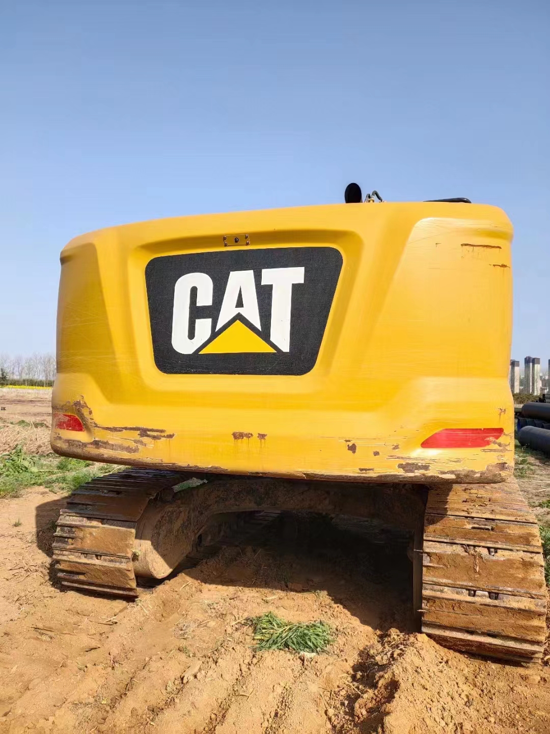 รถขุดตีนตะขาบ CAT320 323 มือสอง 